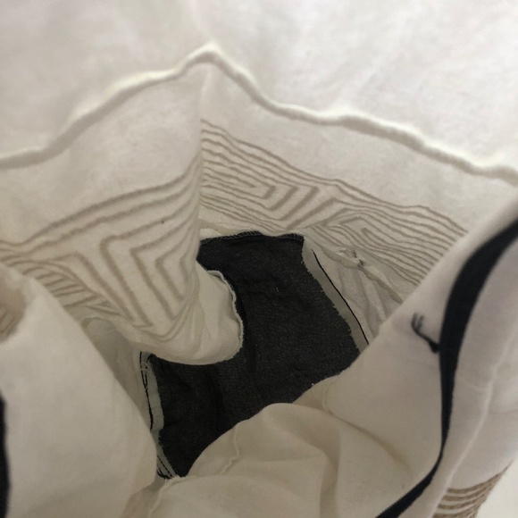 Boho White/Cream Cloth Crossbody - Picture 2 of 2